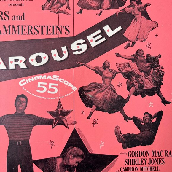 Carousel Vocal Selection Softcover Folio, Sheet Music Musical Movie Songbook - Picture 5 of 5